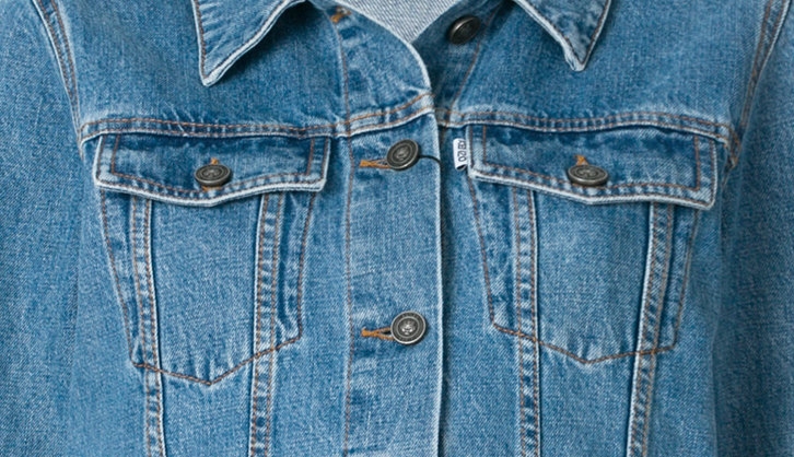 Как сшить внутренний нагрудный карман на джинсовой куртке