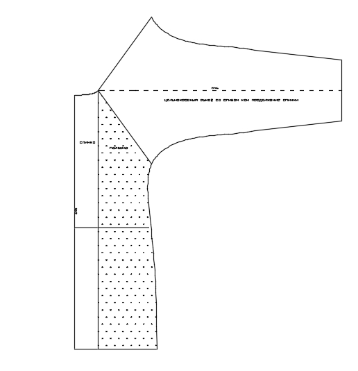 Выкройка рукава реглан — особенности построения для вязаных изделий