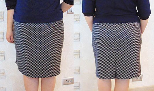 Блог о шитье: Как сшить юбку на резинке?