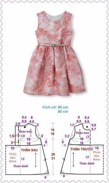 Платье для девочки 2-х лет