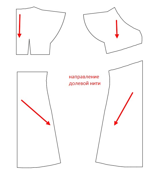 Простое построение выкройки рукава